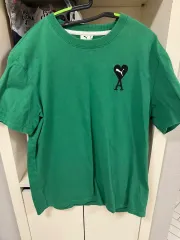 プーマ アミ コラボ 半袖 Tシャツ グリーン L サイズ
