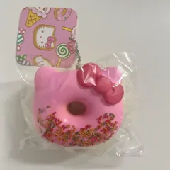 ハローキティ ドーナッツ キーホルダー 新品