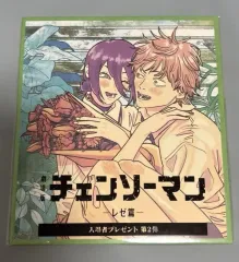 韓国国内発送 チェンソーマン レゼ編 日本 2 駐車 特典 はがきビジュアル色紙カード 劇場版 映画