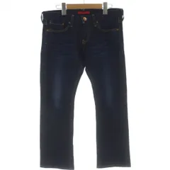 レッドカード RED CARD パンツ 25 インディゴ ウォッシュ加工 ストレートシルエット フルレングス 50093 /NS