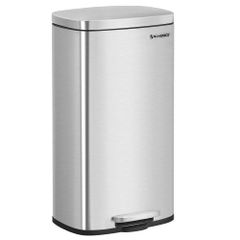 ゴミ箱 ペダル式 ダストボックス ポリ袋付き 蓋付き 2x30L - メルカリ
