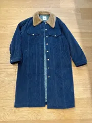 SJYP コーデュロイ ダウンジャケット ロング丈 ジャケット