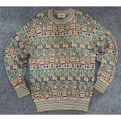 ミッソーニ スポーツ ヴィンテージ 幾何学 パータン ニット M