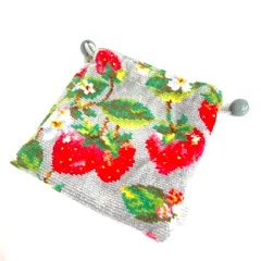 FEILER フェイラー ポーチ  ストロベリーフィールドプティ/シェニール織    グレー レディース / 240001194621