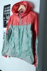 W(M) K2 ケイツー ジップアップ ウィンドブレーカー アウター ジャケット 登山 軽量 パータン-154BA