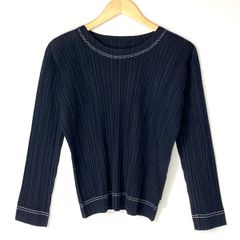 美品]PLEATS PLEASE ISSEY MIYAKE 長袖 トップス - メルカリ
