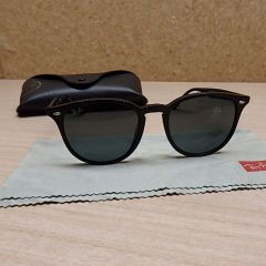 Ray Banレイバン ブラック/ブルーグラデーション ケースクロスセット
