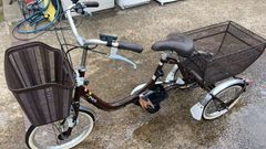 カワサキ ノスリス noslisu 電動アシスト三輪車+OGK チャイルドシート