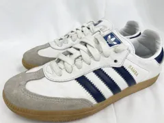 adidas アディダス SAMBAOG 133850136 ローカット スニーカー size23.0/白ｘ紺 ■■レディース