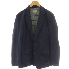 ドゥクラッセ DoCLASSE DoCLASSE ナイロン テーラードジャケット ブレザー 紺