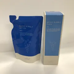 M4168 マキアレイベル マイクロバブルローション つめかえ 100ml／バブルフォーム 140ml 計2点セット