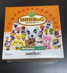 新品 未開封 どうぶつの森amiiboカード 第2弾 (1BOX 50パック入り)