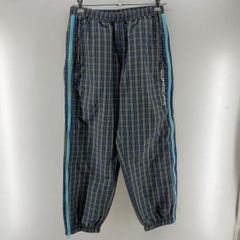 【中古】Supreme 25FW Plaid Warm Up Pant ネイビー M シュプリーム[24]