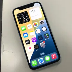 【訳あり品】iPhone 12 mini Softbank SIMロック解除済 64GB ブルー【保証なし】