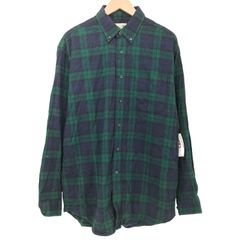 エルエルビーン L.L.Bean 00S ブラックウォッチ L/S ネルシャツ メンズ import：M 
