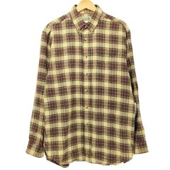 エルエルビーン L.L.Bean 00S BD L/S チェックネルシャツ メンズ import：M 
