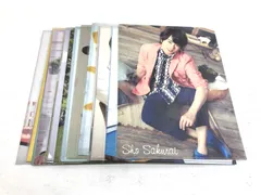 【小牧店】嵐　クリアファイル　櫻井翔　松本潤　相葉雅紀　二宮和也　大野智 【T352-3449】