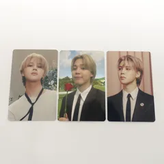 BTS JIMIN MUSE UNIVERSAL MUSIC STORE ラキドロ 3種 コンプリート トレカ フォト カード  ユニバ  ユニバーサル luckydraw 防弾少年団 バンタン ジミン