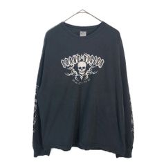 ZORLAC SKATEBOARDS 長袖Tシャツ ブラック - メルカリ