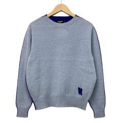 DSQUARED2（ディースクエアード） 長袖毛衣 尺寸XXS XS 女士美品 - 淺藍色×藍色