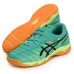 アシックス asics  JUNIOLE 7 IN (ジュニオーレ 7)  ジュニア フットサルシューズ  26SS (1104A055-300)、300(GREEN)