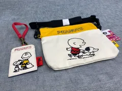 PEANUTS スヌーピー ポーチ + パスケース 2点セット
