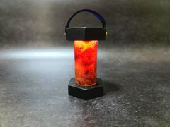 802products 夜明けレジンランタンスタンド ウォールナット - メルカリ