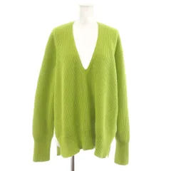 グリーンレーベルリラクシング ユナイテッドアローズ green label relaxing ニット セーター 長袖 Vネック 緑 グリーン 3613-141-2523 /AN60