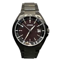 the CITIZEN ソーラー腕時計 ブラック AQ1000-66e - メルカリ