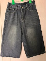 デニム ハーフパンツ デニム 7分パンツ