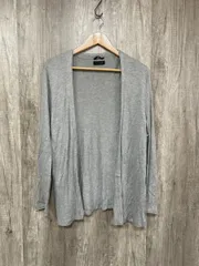 TETE HOMME テットオム 薄手 オフィスカジュアル カーディガン sizeM/グレー ■◇ メンズのサムネイル
