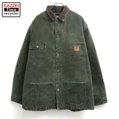 00s USA製 Carhartt MOS ミシガンチョアコート ダック カバーオール メンズ 表記XLサイズ