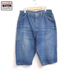 極太 Wrangler バギーデニムショートパンツ W36 Y2K 美品 - メルカリ
