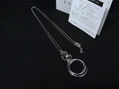 ■新品■未使用■ LANVIN en Bleu ランバンオンブルー ネックレス ペンダント アクセサリー レディース シルバー系 BP7814のサムネイル