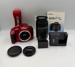 Canon EOS Kiss X50✨極上品 ワインレッド 32GB新品SD付 - メルカリ