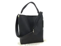 ■新品■未使用■ RANDEBOO ランデブー レザー 2WAY ワンハンドル ハンドバッグ ショルダー 肩掛け レディース ブラック系 HA1220
