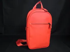 ■新品同様■ COACH コーチ 788 メトロポリタン ソフト パック レザー ワンショルダー ボディバッグ オレンジ系 HA1225