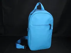 ■新品同様■ COACH コーチ 788 メトロポリタン ソフト パック レザー ワンショルダー ボディバッグ ライトブルー系 HA1224