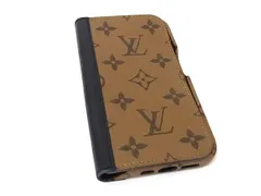 LOUIS VUITTON ルイヴィトン M82892 モノグラムリバース フォリオ iPhone 15PRO 対応 スマホケース ブラウン系 FQ6033