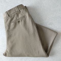 ■古着 Brooks Brothers 346 ブルックスブラザーズ スラックスパンツ 2タック ベージュ W36L30【L5830】