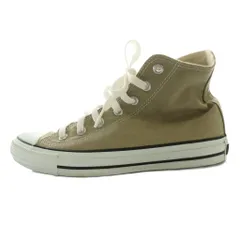 コンバース CONVERSE ハイカットスニーカー US5.5 24.5cm ベージュ /SS ■OS