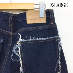 エクストララージ x-large 101231031003 PAISLEY DENIM PANTS ワイドパンツ　ゆったり メンズ 30インチ ISItems【USED】【古着】【中古】50155684