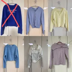 サムウェアバター ロシロシ ザラ 等 ニット/カーディガン ウールコレクション