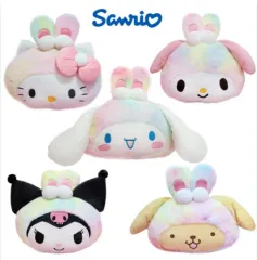 サンリオ顔クッションぬいぐるみ 50cmグラデーション レインボー クロミ