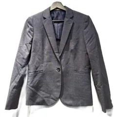 オリヒカ ORIHICA テーラードジャケット 背抜き 11 灰 グレー