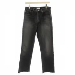 ガリャルダガランテ GALLARDAGALANTE 23SS デニムパンツ ダメージ加工 カットオフ ジーンズ 1 黒 ブラック GGZ1031203A0003 /☆G ■JS