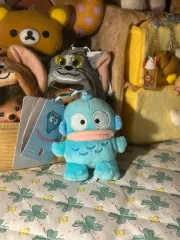 日本正規品 サンリオ ハンギョドン ぬいぐるみ キーホルダー ハートカラビナ