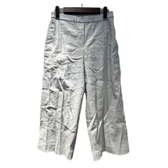 セオリー Theory ワイドパンツ リネン ゴムウエスト S ライトグリーン ■FY