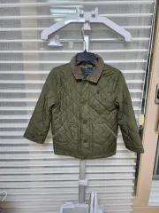 ポロラルフローレン キルティングジャケット オリーブ色