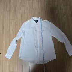 ポロラルフローレン 白 シャツ 18-20